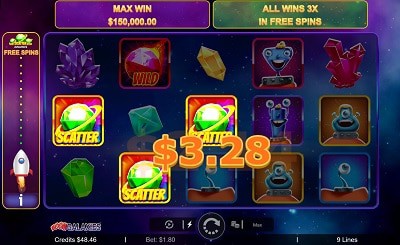 Boom Galaxies Slot Machine