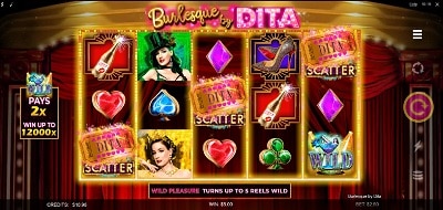 Burlesque By Dita Slot Game